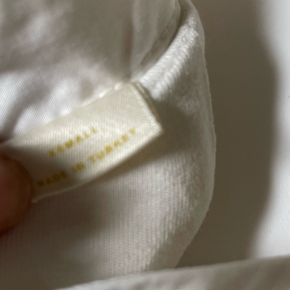 Anthropologie Maeve Eyelet Mini Dress Sz XS White Puff Short Sleeve Flowy Boho - Picture 9 of 15